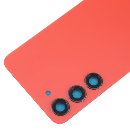 For Samsung Galaxy S23 SM-S911B OEM Glass Battery Back Cover with Camera Lens Cover(Red) -  by buy2fix | Online Shopping UK | buy2fix