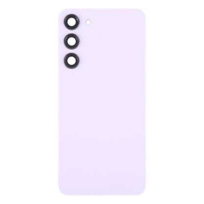 For Samsung Galaxy S23+ SM-S916B OEM Glass Battery Back Cover with Camera Lens Cover(Pink) -  by buy2fix | Online Shopping UK | buy2fix