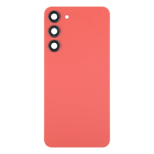For Samsung Galaxy S23+ SM-S916B OEM Glass Battery Back Cover with Camera Lens Cover(Red) -  by buy2fix | Online Shopping UK | buy2fix