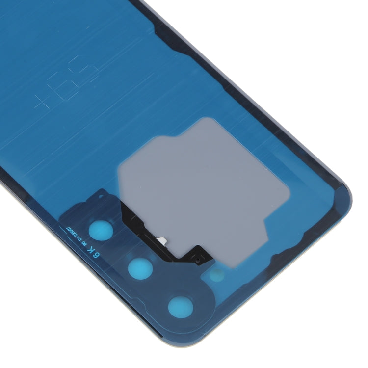 For Samsung Galaxy S23+ SM-S916B OEM Glass Battery Back Cover with Camera Lens Cover(Yellow) -  by buy2fix | Online Shopping UK | buy2fix