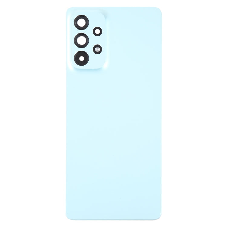 For Samsung Galaxy A73 5G SM-A736B Original Battery Back Cover with Camera Lens Cover(Green) - Camera Series by buy2fix | Online Shopping UK | buy2fix