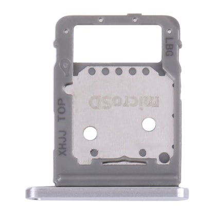 For Samsung Galaxy Tab S8 SM-X700 Original SIM Card Tray + Micro SD Card Tray (Silver) - Card Tray by buy2fix | Online Shopping UK | buy2fix