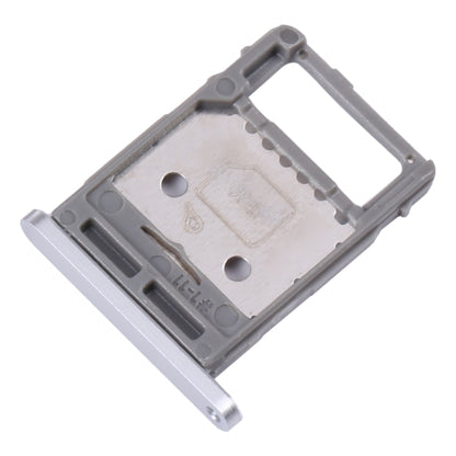 For Samsung Galaxy Tab S8 SM-X700 Original SIM Card Tray + Micro SD Card Tray (Silver) - Card Tray by buy2fix | Online Shopping UK | buy2fix