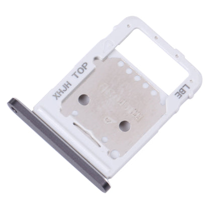For Samsung Galaxy Tab S8+ SM-X800 Original SIM Card Tray + Micro SD Card Tray (Black) - Card Tray by buy2fix | Online Shopping UK | buy2fix