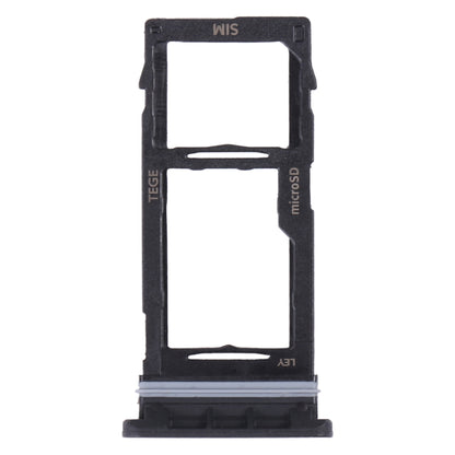 For Samsung Galaxy Tab Active3 8.0 SM-T570/T575 Original SIM Card Tray + Micro SD Card Tray (Black) - Card Tray by buy2fix | Online Shopping UK | buy2fix