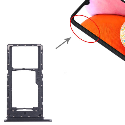 For Samsung Galaxy A14 4G SM-A145P Original SIM Card Tray + SIM Card Tray + Micro SD Card Tray (Black) - Card Tray by buy2fix | Online Shopping UK | buy2fix