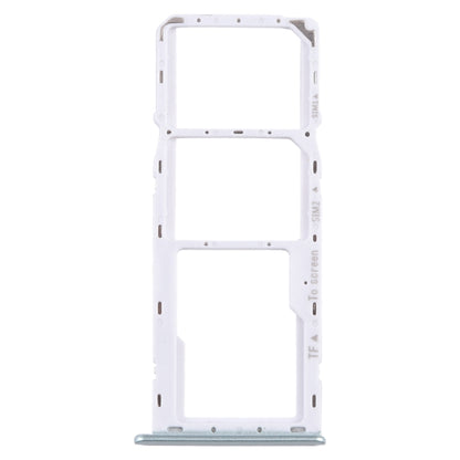 For Samsung Galaxy A22 5G SM-A226B Original SIM Card Tray + SIM Card Tray + Micro SD Card Tray (Green) - Card Tray by buy2fix | Online Shopping UK | buy2fix