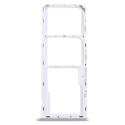 For Samsung Galaxy A22 5G SM-A226B Original SIM Card Tray + SIM Card Tray + Micro SD Card Tray (Silver) - Card Tray by buy2fix | Online Shopping UK | buy2fix