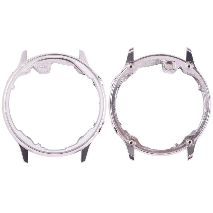 Original LCD Screen Frame Bezel Plate For Samsung Galaxy Watch Active SM-R500 (Silver) - Middle Frame by buy2fix | Online Shopping UK | buy2fix