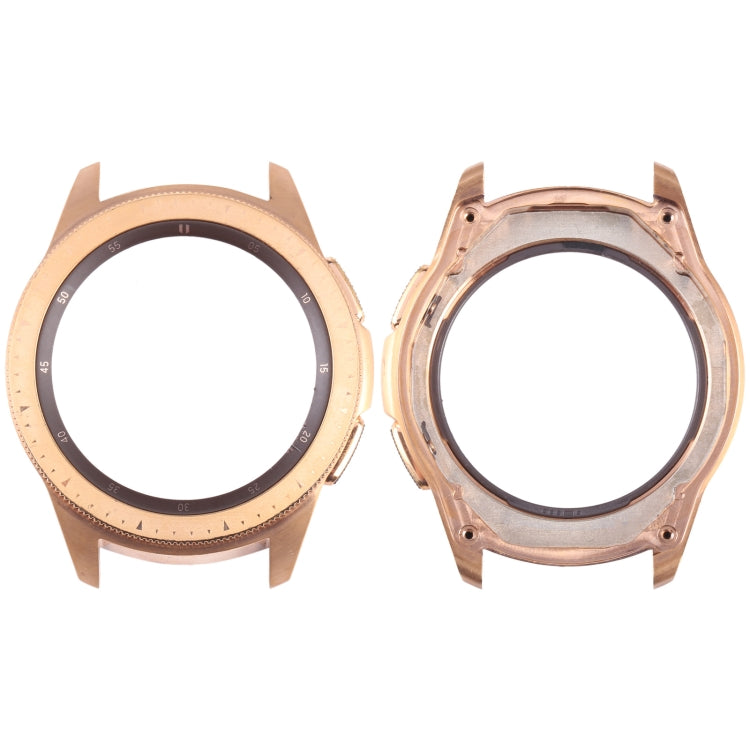 Original LCD Screen Frame Bezel Plate For Samsung Galaxy Watch 42mm SM-R810 (Gold) - Middle Frame by buy2fix | Online Shopping UK | buy2fix