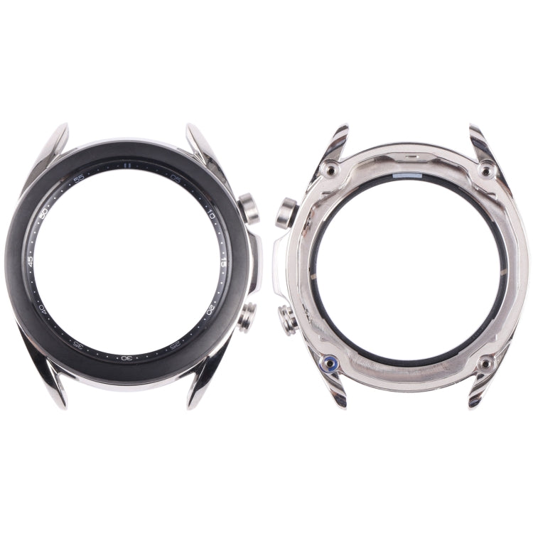 Original LCD Screen Frame Bezel Plate For Samsung Galaxy Watch 3 41mm SM-R850 (Silver) - Middle Frame by buy2fix | Online Shopping UK | buy2fix