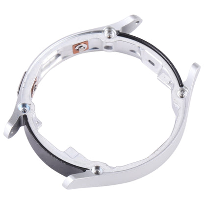 Original LCD Screen Frame Bezel Plate For Samsung Galaxy Watch 4 44mm SM-R870 (Silver) - Middle Frame by buy2fix | Online Shopping UK | buy2fix