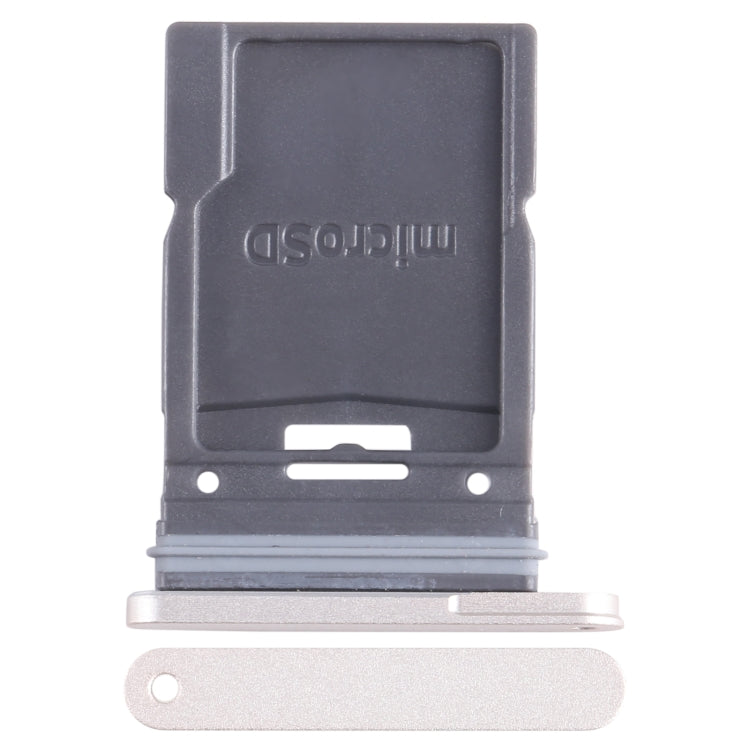 Micro SD Card Tray for Samsung Galaxy Tab S9 SM-X710 WiFi Edition (Silver) - Card Tray by buy2fix | Online Shopping UK | buy2fix