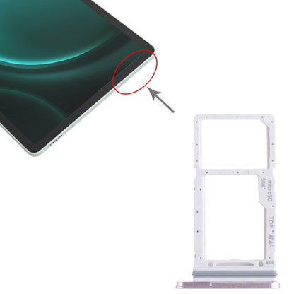 SIM + Micro SD Card Tray for Samsung Galaxy Tab S9 FE SM-X516 LTE Edition (Pink) - Card Tray by buy2fix | Online Shopping UK | buy2fix