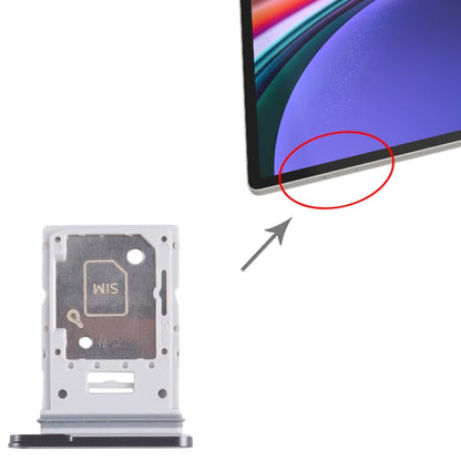 For Samsung Galaxy Tab S9 SIM + Micro SD Card Tray (Graphite) - Card Tray by buy2fix | Online Shopping UK | buy2fix