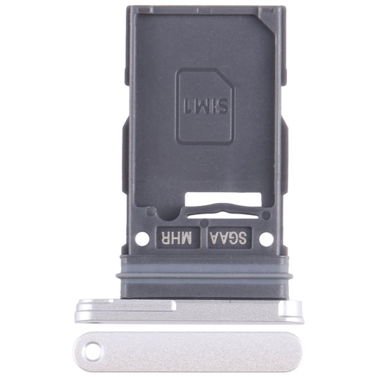 For Samsung Galaxy S23 FE SM-S711B Original SIM Card Tray (Silver) -  by buy2fix | Online Shopping UK | buy2fix