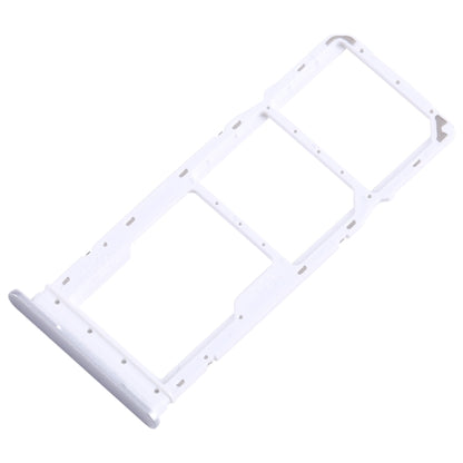For Samsung Galaxy A05 SM-A055 Original SIM + SIM Card Tray + Micro SD Card Tray (Silver) - Card Tray by buy2fix | Online Shopping UK | buy2fix