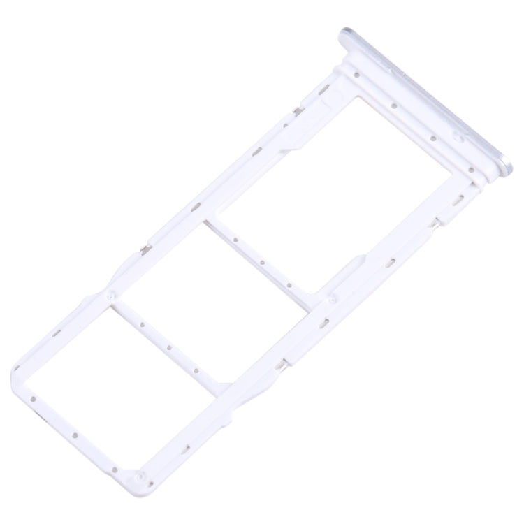 For Samsung Galaxy A05 SM-A055 Original SIM + SIM Card Tray + Micro SD Card Tray (Silver) - Card Tray by buy2fix | Online Shopping UK | buy2fix