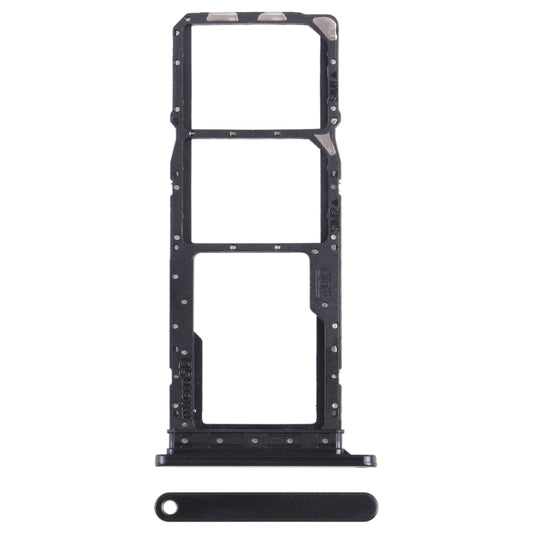 For Samsung Galaxy A05s SM-A057 Original SIM + SIM Card Tray + Micro SD Card Tray (Black) - Card Tray by buy2fix | Online Shopping UK | buy2fix