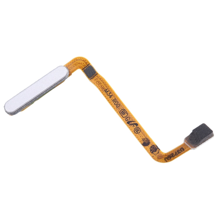 For Samsung Galaxy M34 5G SM-M346B Original Fingerprint Sensor Flex Cable (Silver) - Flex Cable by buy2fix | Online Shopping UK | buy2fix