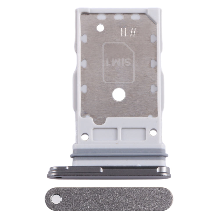 For Samsung Galaxy S24 Ultra 5G SM-S928B Original SIM + SIM Card Tray (Black) - Card Tray by buy2fix | Online Shopping UK | buy2fix