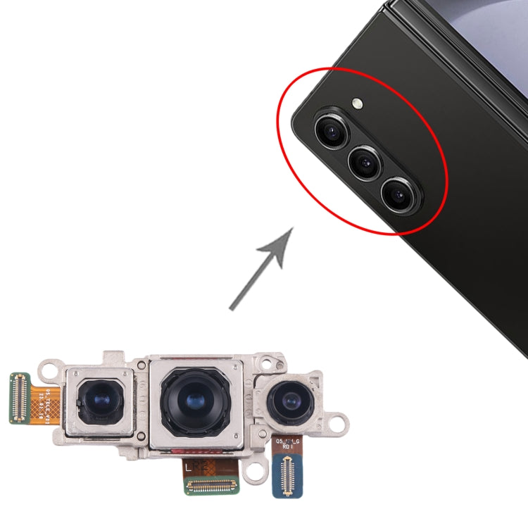 For Samsung Galaxy Z Fold5 SM-F946B Original Camera Set (Telephoto + Wide + Main Camera) - Camera Series by buy2fix | Online Shopping UK | buy2fix