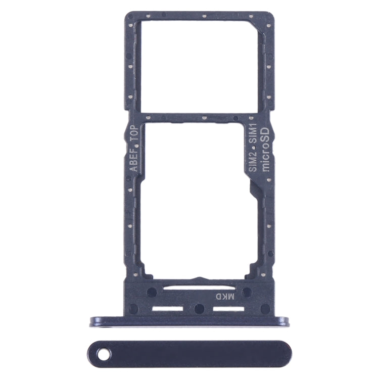 For Samsung Galaxy A25 5G SM-A256B Original SIM Card Tray + SIM Card Tray / Micro SD Card Tray (Black) - Card Tray by buy2fix | Online Shopping UK | buy2fix