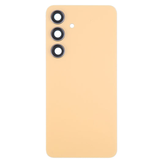 For Samsung Galaxy S24 SM-S921B OEM Battery Back Cover with Camera Lens Cover(Yellow) -  by buy2fix | Online Shopping UK | buy2fix