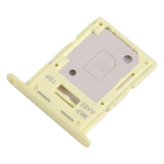 For Samsung Galaxy A15 4G SM-A155F Original SIM Card Tray + SIM / Micro SD Card Tray (Yellow) - Card Tray by buy2fix | Online Shopping UK | buy2fix