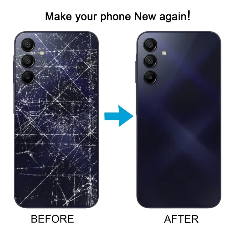 For Samsung Galaxy A15 SM-A155F Original Battery Back Cover(Black) - Back Cover by buy2fix | Online Shopping UK | buy2fix