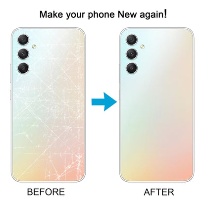 For Samsung Galaxy A34 SM-A346B Original Battery Back Cover(Black) - Back Cover by buy2fix | Online Shopping UK | buy2fix