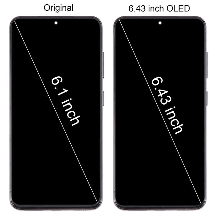 For Samsung Galaxy S23 SM-S911B 6.43 inch US Version OLED LCD Screen Digitizer Full Assembly with Frame (Black) - Galaxy S Series Parts by buy2fix | Online Shopping UK | buy2fix