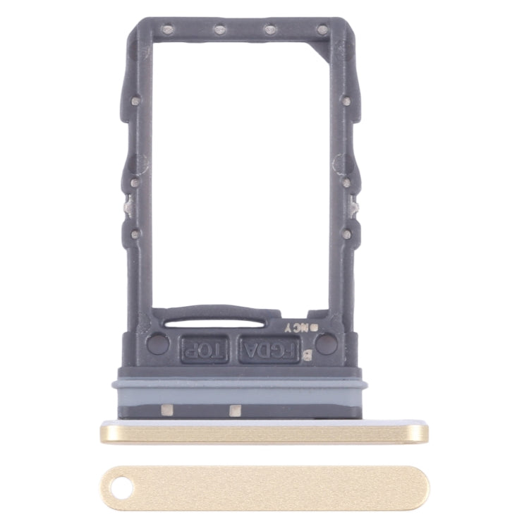 For Samsung Galaxy Z Flip6 SM-F741B Original SIM Card Tray (Gold) - Galaxy Z Series Parts by buy2fix | Online Shopping UK | buy2fix