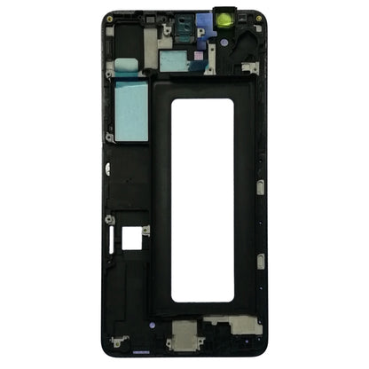 For Galaxy A8 Star / A9 Star / G8850 Front Housing LCD Frame Bezel Plate (Black) - Frame Bezel Plate by buy2fix | Online Shopping UK | buy2fix