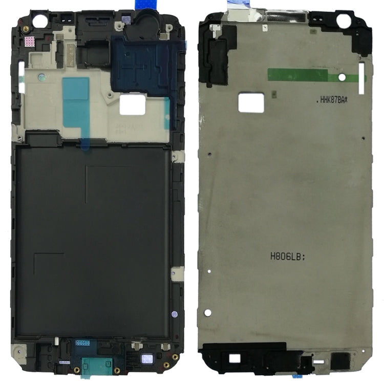 For Galaxy J4, J400F/DS, J400G/DS Front Housing LCD Frame Bezel Plate (Black) - Frame Bezel Plate by buy2fix | Online Shopping UK | buy2fix