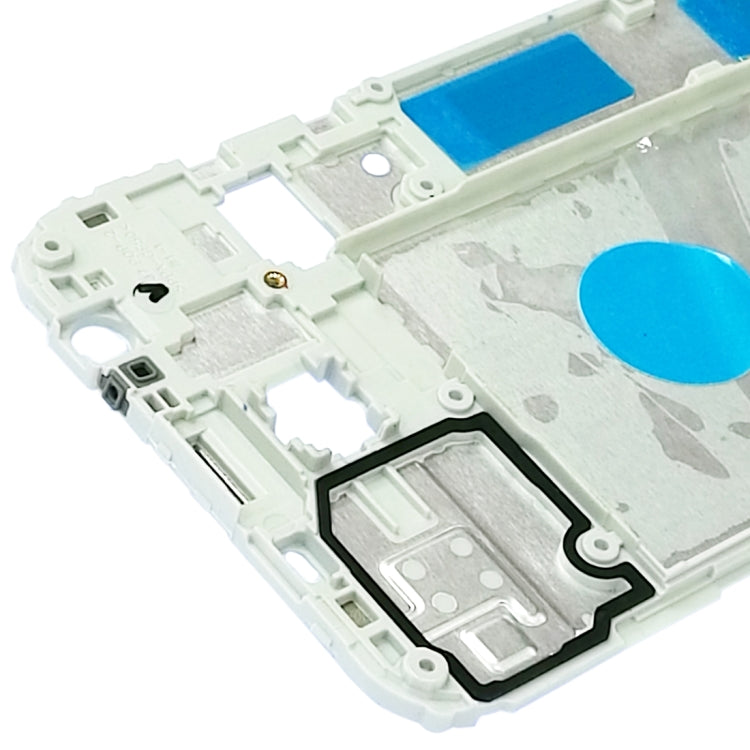 For Galaxy J7 V / J7 Perx / J727V / J727P Front Housing LCD Frame Bezel Plate (White) - Frame Bezel Plate by buy2fix | Online Shopping UK | buy2fix
