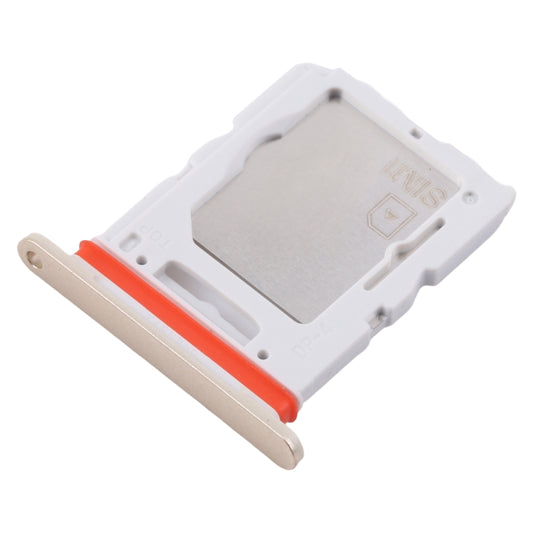 For Samsung Galaxy M55 SM-M556B Original SIM Card Tray + SIM Card Tray / Micro SD Card Tray (Gold) - Card Tray by buy2fix | Online Shopping UK | buy2fix
