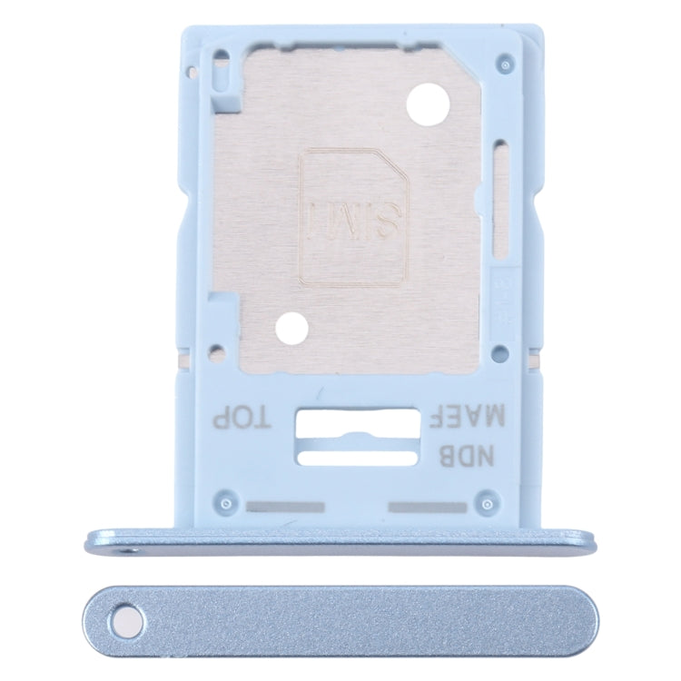 For Samsung Galaxy M15 SM-M156B Original SIM Card Tray + SIM Card Tray / Micro SD Card Tray (Blue) - Galaxy M Series Parts by buy2fix | Online Shopping UK | buy2fix