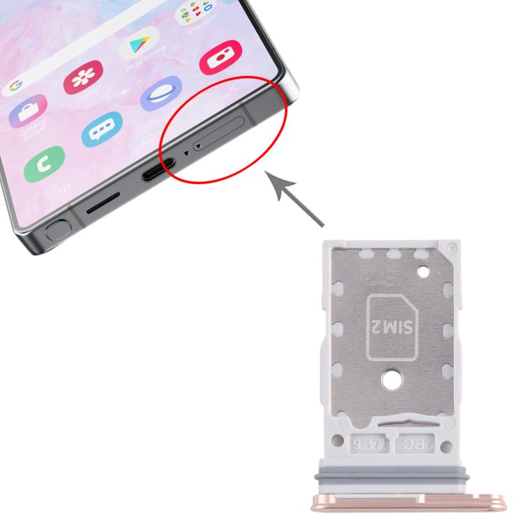 For Samsung Galaxy S25 / S25+ SM-S931/S936 Original SIM Card Tray + SIM Card Tray (Orange) -  by buy2fix | Online Shopping UK | buy2fix