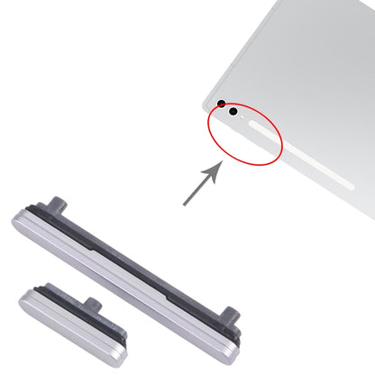 For Samsung Galaxy Tab S10 Ultra SM-X920/X926 Original Power Button and Volume Control Button (Silver) - Home key & Side Key by buy2fix | Online Shopping UK | buy2fix