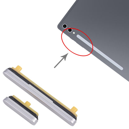 For Samsung Galaxy Tab S10+ SM-X820/X826 Original Power Button and Volume Control Button (Silver) - Home key & Side Key by buy2fix | Online Shopping UK | buy2fix