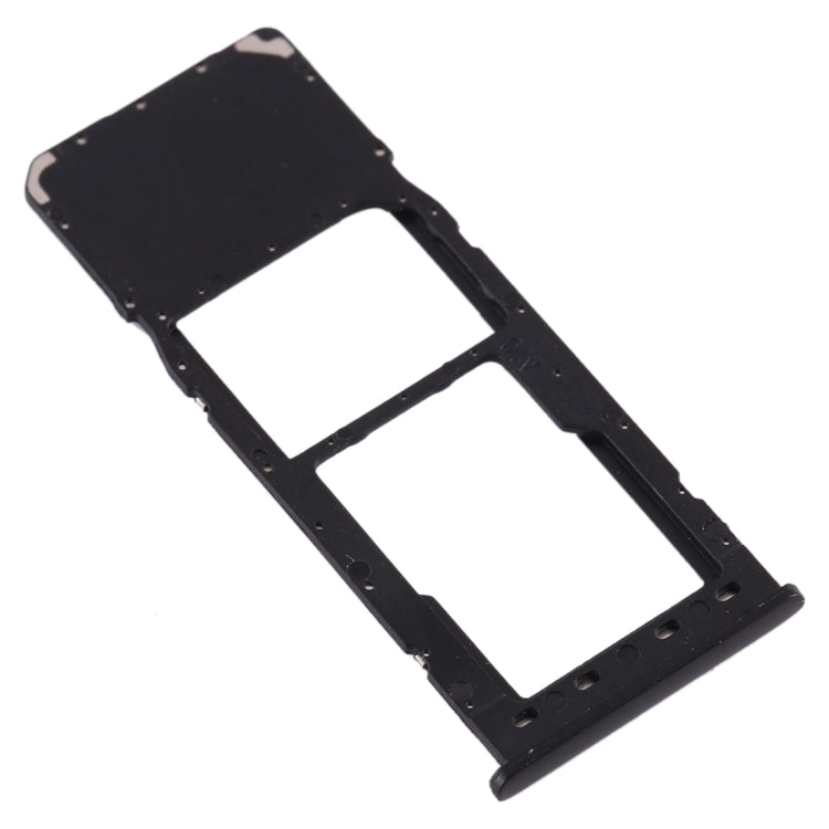 For Galaxy A10 SIM Card Tray + Micro SD Card Tray (Black) - Card Tray by buy2fix | Online Shopping UK | buy2fix