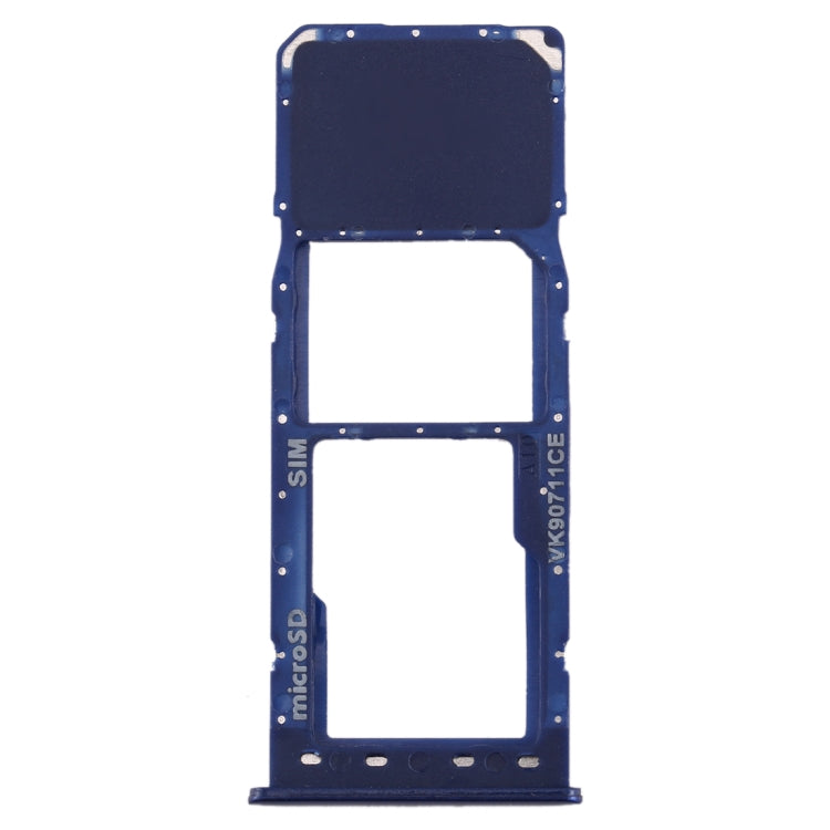 For Galaxy A10 SIM Card Tray + Micro SD Card Tray (Blue) - Card Tray by buy2fix | Online Shopping UK | buy2fix