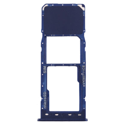 For Galaxy A10 SIM Card Tray + Micro SD Card Tray (Blue) - Card Tray by buy2fix | Online Shopping UK | buy2fix