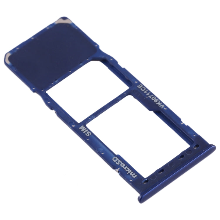 For Galaxy A10 SIM Card Tray + Micro SD Card Tray (Blue) - Card Tray by buy2fix | Online Shopping UK | buy2fix