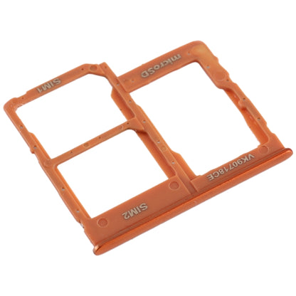 For Galaxy A40 SIM Card Tray + SIM Card Tray + Micro SD Card Tray (Orange) - Card Tray by buy2fix | Online Shopping UK | buy2fix