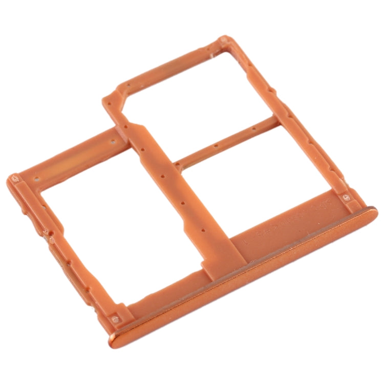 For Galaxy A40 SIM Card Tray + SIM Card Tray + Micro SD Card Tray (Orange) - Card Tray by buy2fix | Online Shopping UK | buy2fix