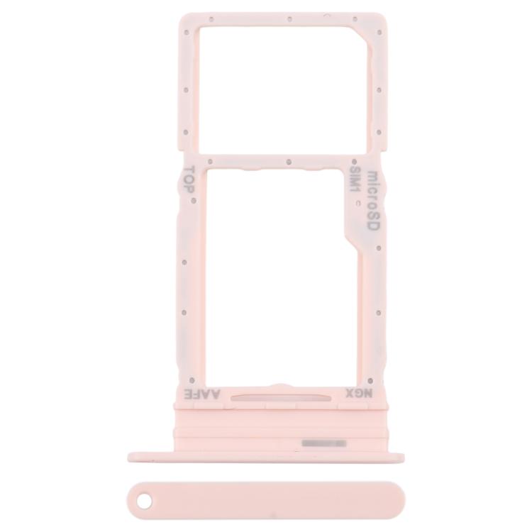 For Samsung Galaxy A16 SM-A165F Original SIM Card Tray + Micro SD Card Tray (Pink) - Card Tray by buy2fix | Online Shopping UK | buy2fix