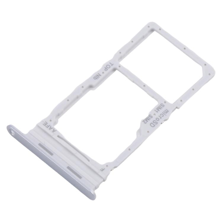For Samsung Galaxy A16 SM-A165F Original SIM Card Tray + SIM / Micro SD Card Tray (Silver) - Card Tray by buy2fix | Online Shopping UK | buy2fix