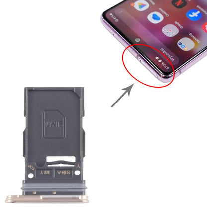 For Samsung Galaxy S24 SM-S921B Original SIM Card Tray (Gold) -  by buy2fix | Online Shopping UK | buy2fix